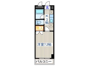 カーサ泉中央の物件間取画像